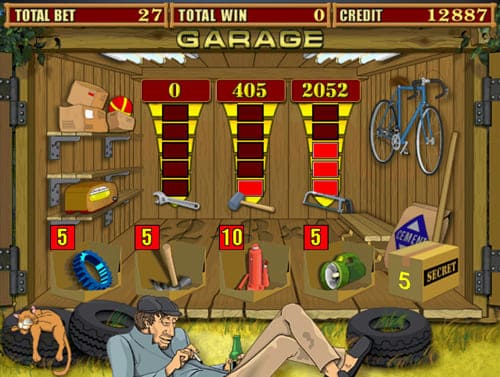 играть в игровой автомат garage на деньги